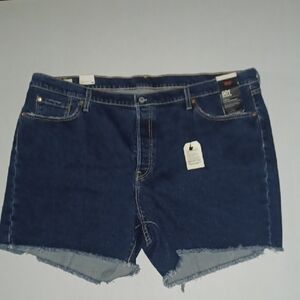 Levi's 501 Button-Fly Shorts Size-24W NWT